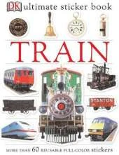 Ultimate Sticker Book: Train: More Than 60 Reusable Full-Color Stickers