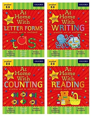At Home with Reading and Writing Skills Pack (Ages 3-5)
