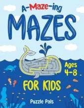 Amazing Maze Book For Kids: Epic Outer Space, Under Water, and Jungle Themes For Kids Ages 4 - 8