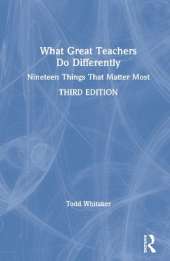 What Great Teachers Do Differently: Nineteen Things That Matter Most