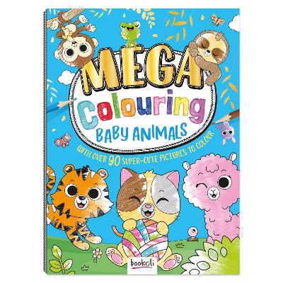 Mega Colouring Baby Animals