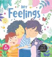 Booktopus Slide and Learn Board Book - My Feelings Emotional Learning Book - Interactive Books for Kids 4+ Years - Social Skills Development