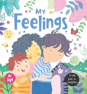 Booktopus Slide and Learn Board Book - My Feelings Emotional Learning Book - Interactive Books for Kids 4+ Years - Social Skills Development