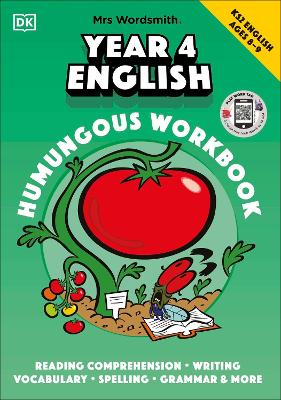 Mrs Wordsmith Year 4 English Humungous Workbook, Ages 8–9 (Key Stage 2): with 3 months free access to Word Tag, Mrs Wordsmith's fun-packed, vocabulary-boosting app!