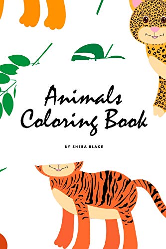 Animals Coloring Book for Children (6x9 Coloring Book / Activity Book)