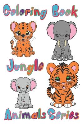 Coloring Book: Jungle Animals