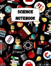 Science Notebook: Large Simple Graph Paper Notebook / Science Notebook / 120 Quad ruled 5x5 pages 8.5 x 11 / Grid Paper Notebook for Science Students