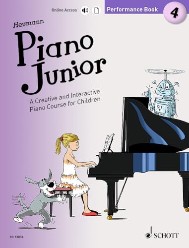 Piano Junior: Performance Book 4: A Creative and Interactive Piano Course for Children