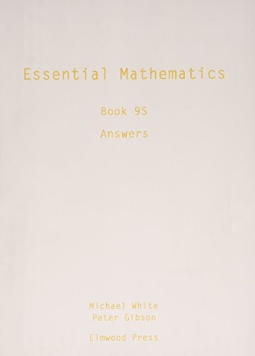 Essential Maths 9S Answers