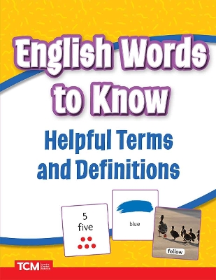 English Words to Know for Newcomers