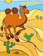 African Animals Coloring Book 1 & 2