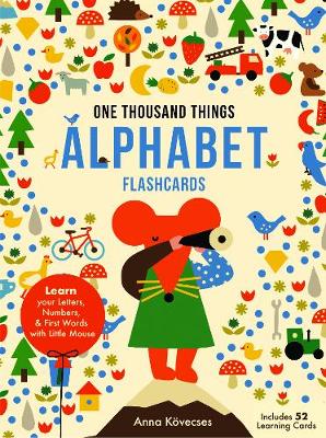 Little Mouse's Alphabet Flash Cards: 52 Flash Cards to Learn Your Letters & FIrst Words with Little Mouse