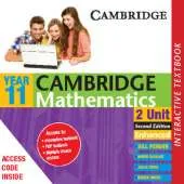 Cambridge 2 Unit Mathematics Year 11 Enhanced Interactve Textbook