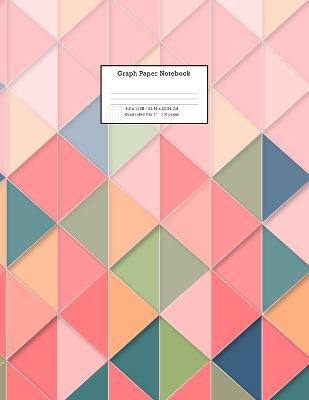 Graph Paper Notebook: Grid Paper Notebook 110 Sheets Large 8.5 x 11 Quad Ruled 5x5
