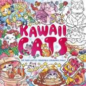 Kawaii Cats: 50 Purr-fectly Adorable Coloring Pages
