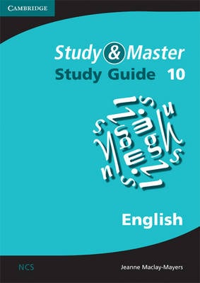 Study and Master English Study Guide Grade 10