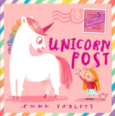Unicorn Post: The perfect gift for unicorn-lovers with magical lift-the-flap letters to open, sparkly surprises and unicorn fun for kids age 3,4,5,6,7