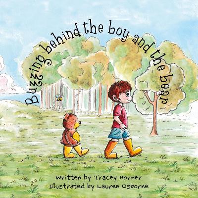 Buzzing behind the boy and the bear