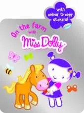 On the Farm with: Colour to Copy, Stickers, Shaped Book