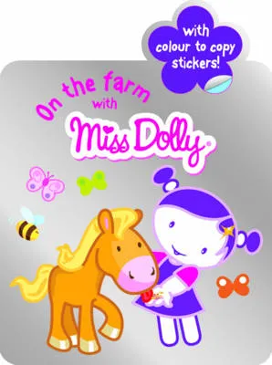 On the Farm with: Colour to Copy, Stickers, Shaped Book