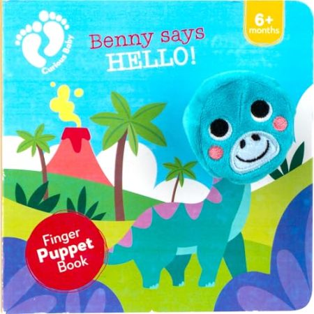 Benny Says Hello: Curious Baby Finger Puppet