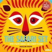 The Safari Set: With 5 Paper Animals and Scenery to Make