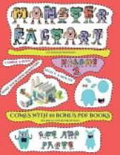 Cut and paste Worksheets (Cut and paste Monster Factory - Volume 2): This book comes with a collection of downloadable PDF books that will help your child make an excellent start to his/her education. Books are designed to improve hand-eye coordination, d