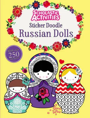 Sticker Doodle Russian Dolls