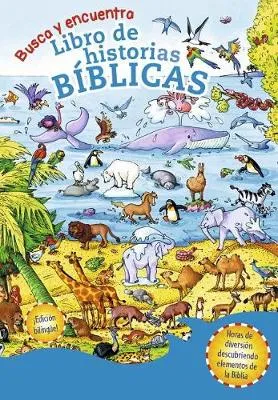 Busca y encuentra, libro de historias biblicas