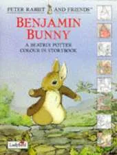 Benjamin Bunny: A Beatrix Potter Colour in Story Book