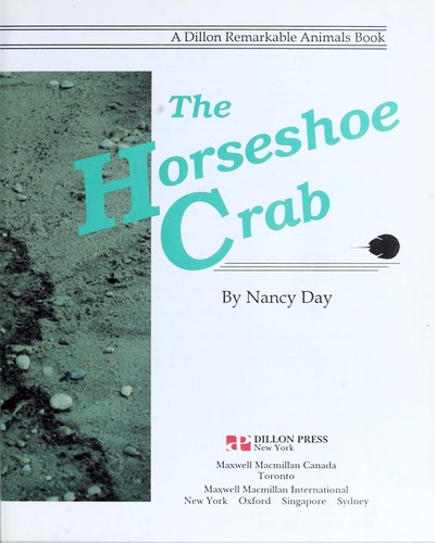 Horseshoe Crab: Dillon Remarkable Animals Book
