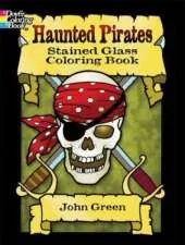 Haunted Pirates Stained Glass Coloring Book