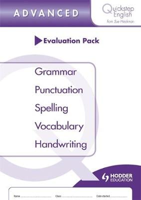 Quickstep English Advanced Stage Evaluation Pack