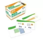 2nd Grade Math Flashcards: 240 Flashcards for Building Better Math Skills (Place Value, Comparisons Rounding, Addition & Subtraction, Fractions, Measurement, Time, Money)