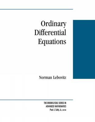 Ordinary Differential Equations: Applications and Algorithms with Infotrac