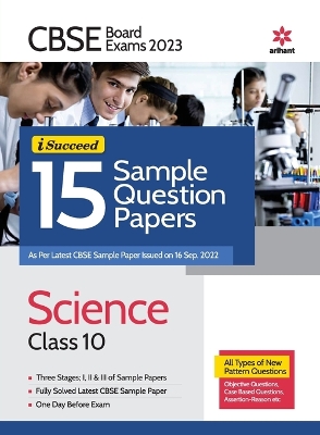 Cbse Board Exam 2023i-Succeed 15 Sample Question Papers Science Class 10