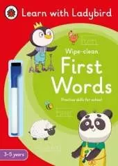 First Words: A Learn with Ladybird Wipe-Clean Activity Book 3-5 years: Ideal for home learning (EYFS)