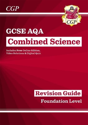 GCSE Combined Science AQA Revision Guide - Foundation includes Online Edition, Videos & Quizzes: for the 2025 and 2026 exams