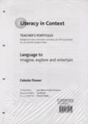 Language to Imagine, Explore and Entertain Teacher's Portfolio