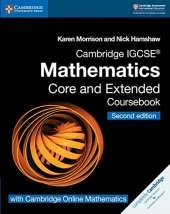Cambridge IGCSE (R) Mathematics Coursebook Core and Extended Second Edition with Cambridge Online Mathematics (2 Years)