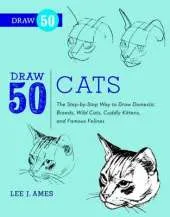Draw 50 Cats: The Step-by-step Way to Draw Domestic Breeds, Wild Cats, Cuddly Kittens, and Famous Felines