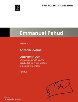 Antonin Dvorak Quartett F-Dur: for flute, violin, viola and cello