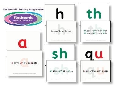 The Newell Literacy Programme: Flashcards