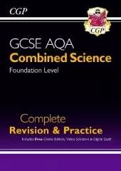 GCSE Combined Science AQA Foundation Complete Revision & Practice w/ Online Ed, Videos & Quizzes: for the 2024 and 2025 exams