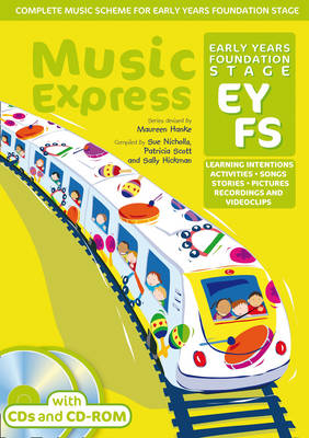 Music Express Foundation Stage (Book + 2CDs + CD-ROM): Activities, Learning Intentions, Recordings, Videoclips