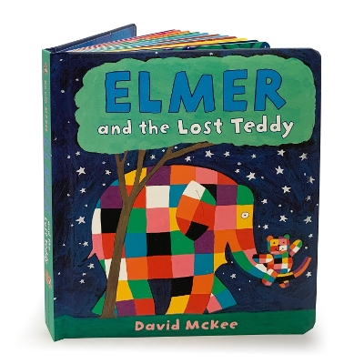 Elmer and the Lost Teddy: Board Book