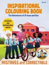 Inspirational Colouring Book 1: Mistakes are Correctable (What Would Jesus Do Series)