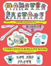 Preschool Scissor Practice (Cut and paste Monster Factory - Volume 2): This book comes with a collection of downloadable PDF books that will help your child make an excellent start to his/her education. Books are designed to improve hand-eye coordination,