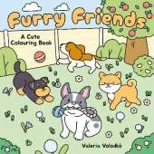 Furry Friends Cute Colouring Book