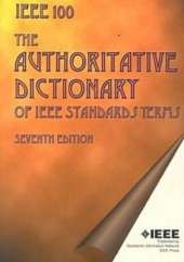 Authoritative Dictionary of IEEE Standards
